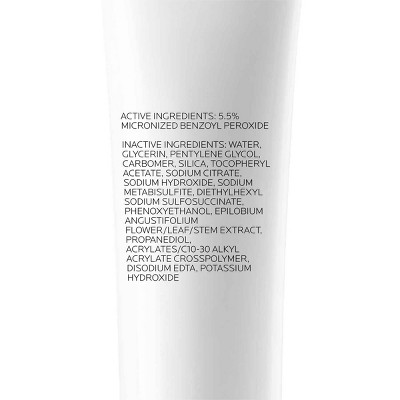 La Roche Posay Effaclar BPO Acne Treatment - Travel Size - 1.35 fl oz