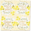 Sparkle and Bash 50-Pack Bumble Bee Disposable Paper Napkins 5" Baby Showers Party Supplies Yellow - 4 of 4