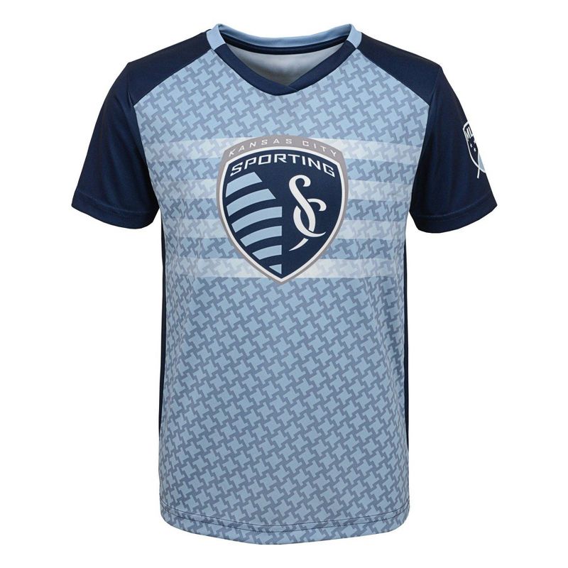 MLS Sporting Kansas City Boys&#39; Sublimated Poly Jersey, 2 of 4