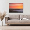 Stupell Industries Orange Sunset over Shoreline Framed Giclee Art - 3 of 4