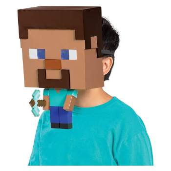 Disguise Minecraft Steve Child Costume Mask | One Size