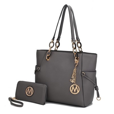 MKF Collection Yale Women's Tote Bag with Wallet Handbag Purse by Mia K.