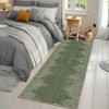 Indoor Modern Soft Washable Area Rugs with Stripped Lines Print for Bedroom Living Room - 3 of 4