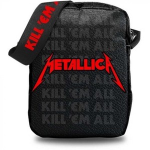 Rocksax - Metallica - Kill 'Em All 1 Logo - Crossbody Bag with