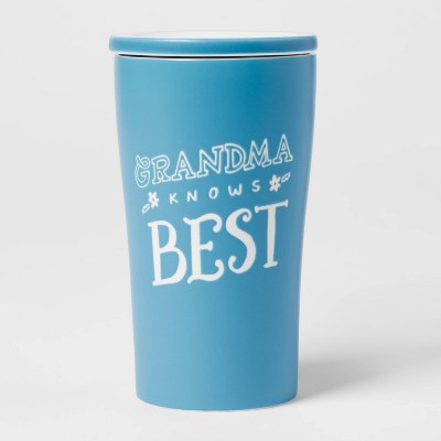 10oz Stoneware Grandma Knows Best Tumbler - Opalhouse™