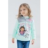 Dreamworks Gabby's Dollhouse Kitty Fairy Cakey Cat Gabby Girls Fleece Half Zip Hoodie Toddler  - image 4 of 4