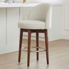 Spruce&Spring 26 inch Swivel Counter Height Bar Stools Set of 2 - 4 of 4