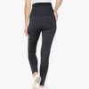 Women's Sports Pants Elastic Elastic Belly Support Pants Cross-Border Maternity Pants - 2 of 3