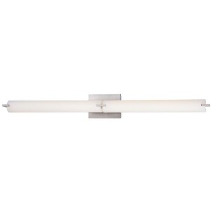 George Kovacs Lighting Tube 2 - Light Vanity in  Brushed Nickel - 1 of 1