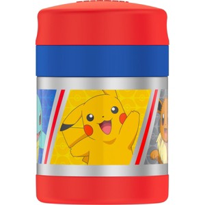 Thermos 10 oz. Kids Funtainer Vacuum Insulated Stainless Steel Food Jar w/ Spoon - 1 of 2