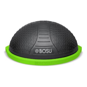 Bosu NEXGEN Balance Strength Trainer, Multi-Functional 26" Exercise Ball, Home Gym Equipment for Full Body Workouts, Cosmic Ash with Lime Green Rim - 1 of 3