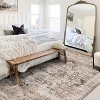 ABYNOW 8x10 Machine Washable Area Rug – Modern Abstract Soft Low-Pile Carpet with Non-Slip Backing for Living Room & Bedroom - 3 of 4