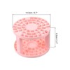 Unique Bargains 49 Holes Smooth Round Plastic Makeup Pencils Paint Brush Storage Holder - 2 of 4