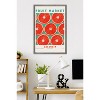 Trends International Reinders: Fruit Market - Red Oranges Framed Wall Poster Prints Barnwood Framed Version 22.375" x 34" - 2 of 4