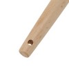 Unique Bargains Spoon Hand Wash Only Wooden Handle Slotted Spoon Silicone Wooden Handle 12.6" 1 Pc - 3 of 4