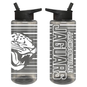 NFL Jacksonville Jaguars Acrylic Water Bottle with UV Graphics - 34oz - 1 of 4