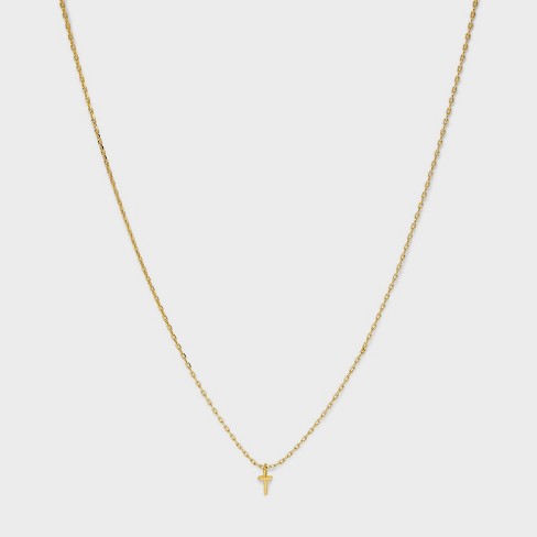 Short And Long Layered Pendant Necklace - A New Day™ Gold : Target