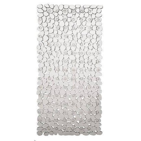 Tranquilbeauty 40 X 16 Clear Extra Long Non-slip Bath Mats With Suction  Cups For Elderly & Children : Target