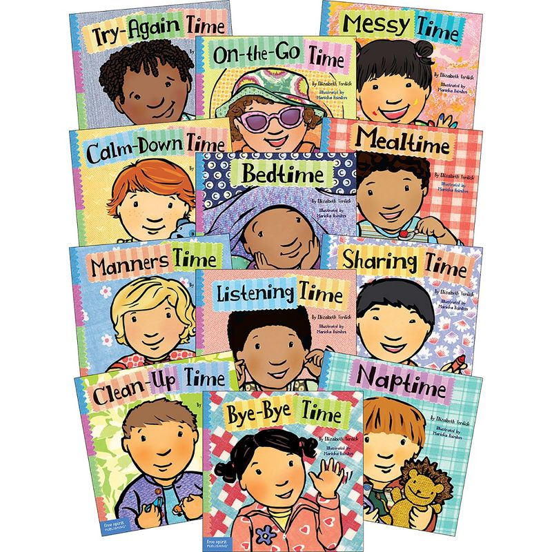 Free Spirit Publishing Toddler Tools Board Books, Set of 12 Books, 1 of 2