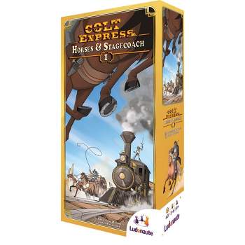  Colt Express Couriers & Armored Train Board Game Expansion, Train Strategy Game, Wild West Adventure Game for Kids and Adults, Ages  10+, 3-8 Players