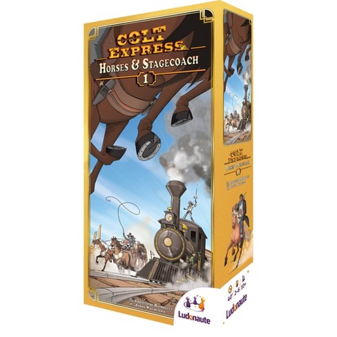 Colt Express Big Box Strategy Board Game for ages 10 and up, from Asmodee