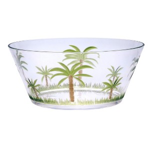 Gulches Decorative Bowls - Palm Tree Design Unbreakable Large Serving Bowls for Every Occasion - 1 of 4