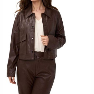 Women's pleather jacket - ESQUALO - 1 of 4