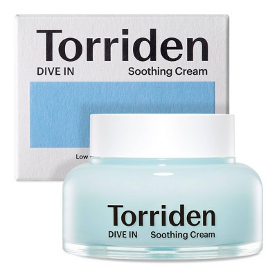 Torriden Dive-In Soothing Cream Korean Skincare for Calming and Deep Moisturization - 2.7 fl oz