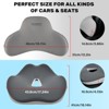 Coverado Seat Cushin and Lumbar Support For Car Seat, Office/Home Chair, Memory Foam Cushion and Lumbar Pillow - 4 of 4