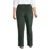 Lands' End Women's Sport Knit High Rise Corduroy Pants - 2 of 3