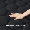 Premium Protection Mattress Protector with Embroidered Brushed Fabric and Deep Pocket Design - 4 of 4