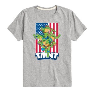 Boys' - Teenage Mutant Ninja Turtles - USA Turtles Short Sleeve Graphic T-Shirt - 1 of 4