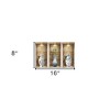 HomeRoots Set of Three Rue Faux Niche 3D Peel and Stick Wall Decals - 3 of 4