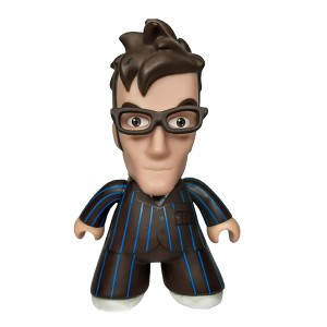 BBC Doctor Who Titan 10th Doctor with Brown Pinstripe Suit 4.5" Vinyl Figure - 1 of 4