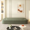 NicBex Functional Foldable Futon Sofa Bed with Plush Blanket & Pillows,Convertible Sleeper Deep Seat  Sofa Couch for Living Room - 3 of 4