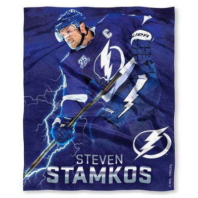 NHL Tampa Bay Lightning Steven Stamkos Silk Touch Throw Blanket