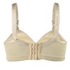 Allegra K Women's Comfortable Soft Stretchy Full Coverage Non-Wired Bra 3 Pcs - 3 of 4