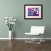 Trademark Fine Art -Beata Czyzowska Young 'Dream in Colour' Matted Framed Art - 3 of 4