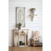 Gulches 18" x 39.5" Large White Wall Art Panel - Versatile Wall Sculpture for Any Room - 2 of 4