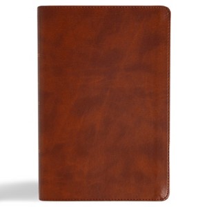 CSB Oswald Chambers Bible, Saddle Leathertouch - by  Csb Bibles by Holman (Leather Bound) - 1 of 1