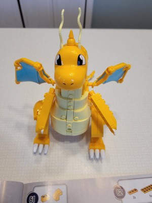 Mega Pokemon Dragonite Figure With Motion Building Set (388 Pc) : Target