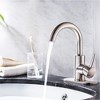 ChicFurnit Bathroom Sink Faucet Single Hole Single Handle Faucet for Contemporary Bathrooms, Silver, 12.99"*8.66"*3.54" - 2 of 4