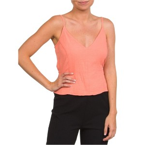 Hurley Womens Natural Tie Tank Top - 1 of 2