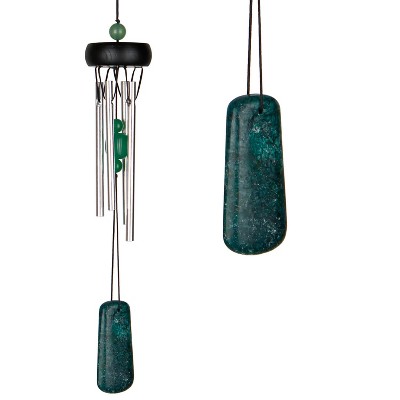 Woodstock Windchimes Precious Stones Chimes Amethyst  Wind Chimes For Outside  Wind Chimes For Garden  Patio  and Outdoor DÃƒÂ©cor  12"L