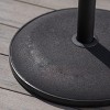 Okak All-Weather Round Umbrella Base with Adjustable Knob, Umbrella Stand and Concrete Inside, Cantilever Umbrella Base for Home - 4 of 4