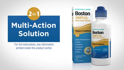Boston Simplus Hard Contact Solution for Multipurpose Lens Care