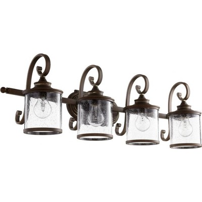 Quorum Lighting San Miguel 4-Light Vintage Copper Ceiling Fan