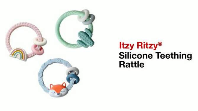 Itzy Ritzy Ring Rattle & Teether, 2 of 11, play video