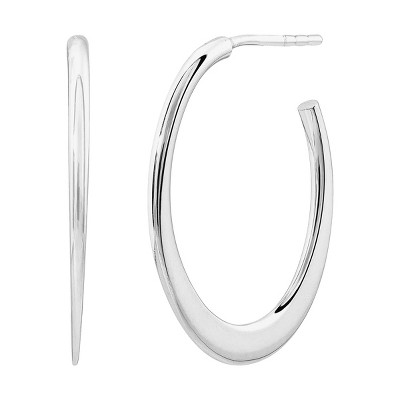 Silpada 'Shining Light' Hoop Earrings in Sterling Silver