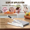 Blade family restaurant manual meat slicer, portable frozen meat slicer, stainless steel vegetable slicer, beef and lamb roll slicer - 4 of 4